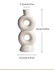Handmade Candlestick Ceramic Festival Decoration Home Ornaments PQ30643