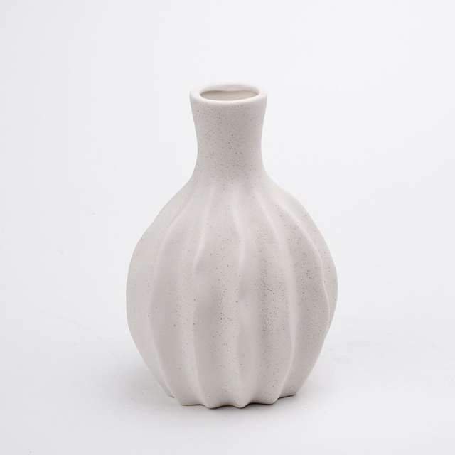 Pumpkin Home Ornaments Ceramic Vase Handmade Decoration PQ-DKV-248