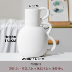 Japaness Style Ceramic Vase Handmade Table Decoration Home Ornaments PQ1231