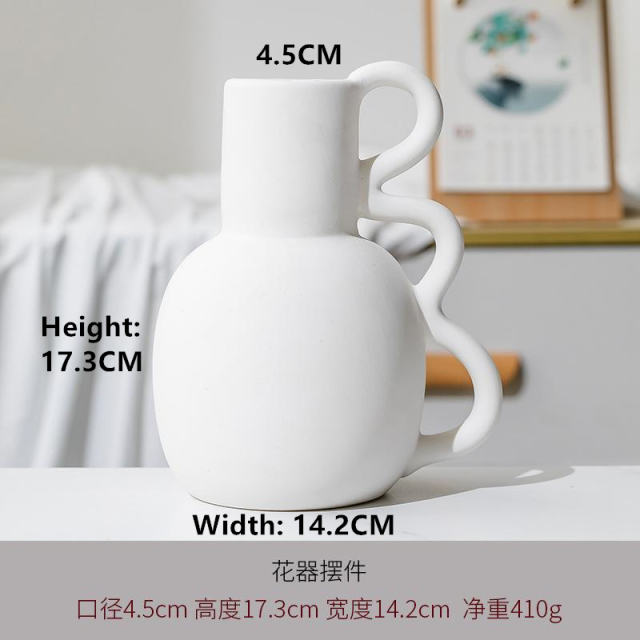 Japaness Style Ceramic Vase Handmade Table Decoration Home Ornaments PQ1231