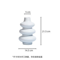 Europe Style Ceramic Vase Handmade Table Decoration Home Ornaments PQ4284