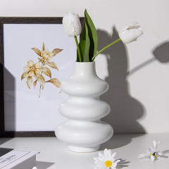 Europe Style Ceramic Vase Handmade Table Decoration Home Ornaments PQ4284