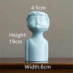 Children Home Ornaments Ceramic Vase Handmade Decoration PQ696