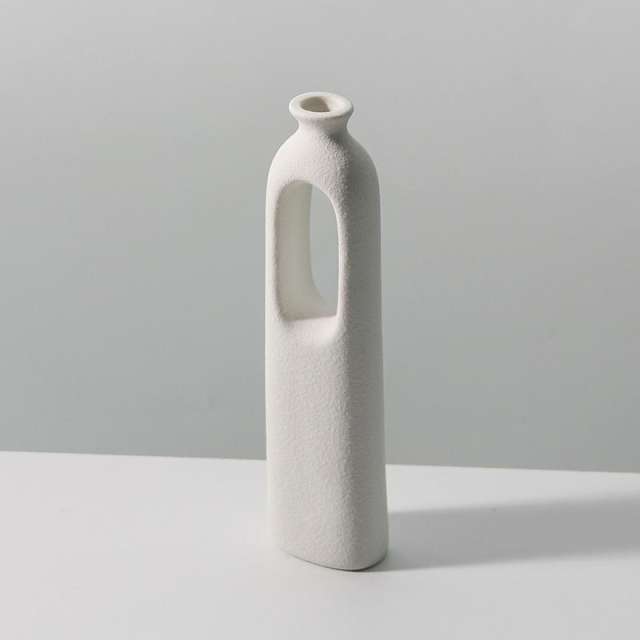 Ins Style Home Ornaments Ceramic Vase Handmade Decoration PQ-YF0012