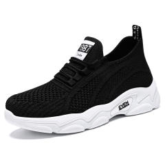Wholesale Female Flyknit Sport Shoes Womens Casul Shoes Mesh Sneakers PQ-G-V-8