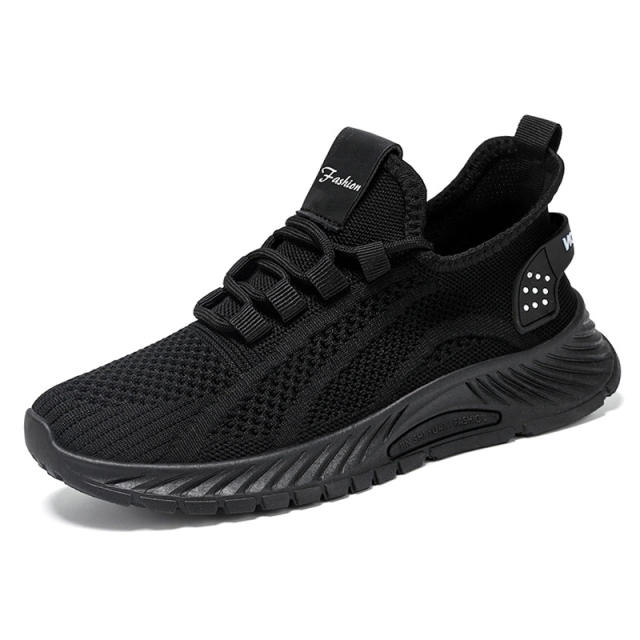 Wholesale Female Flyknit Sport Shoes Mesh Sneakers Womens Casul Shoes PQ2806