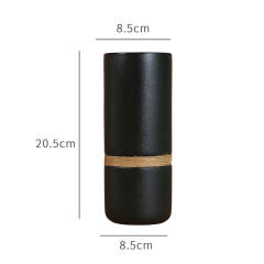 Ceramic Vase Matte Home Ornaments Ins Handmade Decoration PQ49039