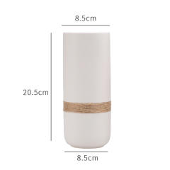 Ceramic Vase Matte Home Ornaments Ins Handmade Decoration PQ49039