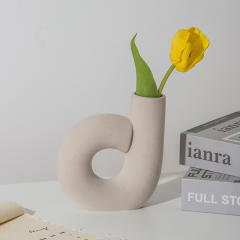Abstract Snails Home Ornaments Ceramic Vase Handmade Decoration PQ69662