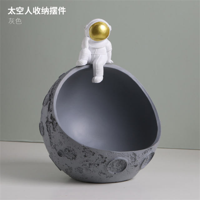 Astronaut Ceramic Vase Home Ornaments Handmade Decoration PQ44783