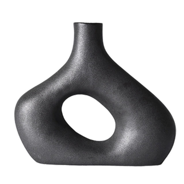Abstract Ceramic Vase Home Ornaments Handmade Decoration PQ76027