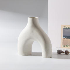 Abstract Home Ornaments Ceramic Vase Handmade Decoration PQ2541
