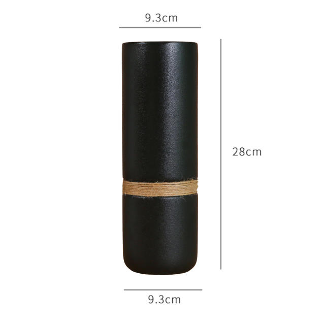 Ceramic Vase Matte Home Ornaments Ins Handmade Decoration PQ49039