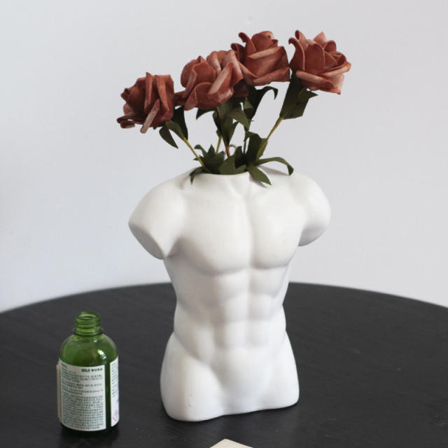 Macho Man Ceramic Vase Home Ornaments Handmade Decoration PQ3808