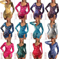 Constellation Tracksuit Leisure Bodysuits For Women PQ8877