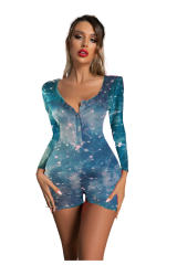 Constellation Tracksuit Leisure Bodysuits For Women PQ8877