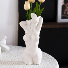 Goddess Ceramic Vase Home Ornaments Handmade Decoration PQ77746