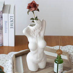 Goddess Ceramic Vase Home Ornaments Handmade Decoration PQ77746