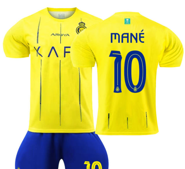 7 Cristiano Ronaldo Al Nassr FC Soccer Jersey Riyadh Kit CR Football Fan Apparel PQ53946