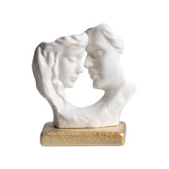 Lovely Kiss Ceramic Vase Home Ornaments Handmade Decoration PQ00376