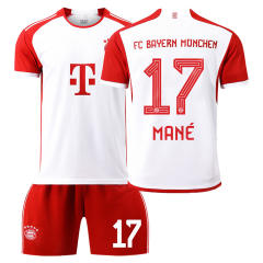 23-24 Bayern Munich Home Soccer Jersey Muller Football Kit Fan Apparel PQ14458