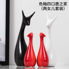 Deer 1st Home Ornaments Ceramic Crafts Handmade Decoration PQ-SY00106B