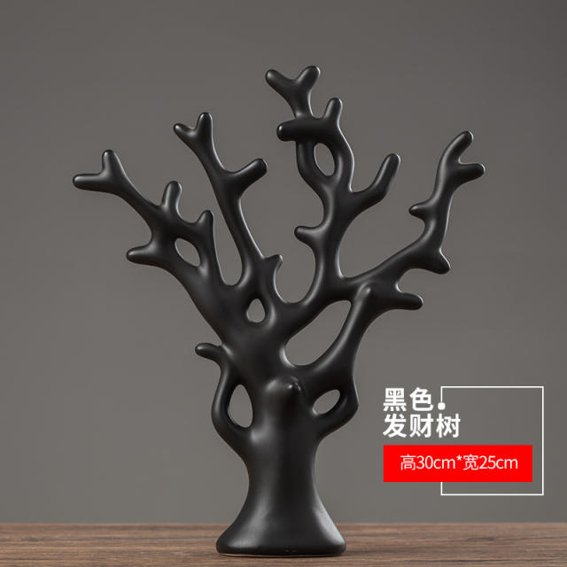 Coral Trees Ceramic Crafts Handmade Decoration 1st Home Ornaments PQ1600B