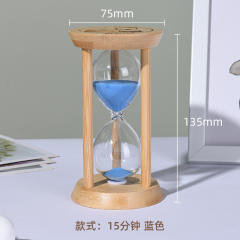 Bamboo Hourglass 1st Home Decoration Timer Ornaments PQ079B
