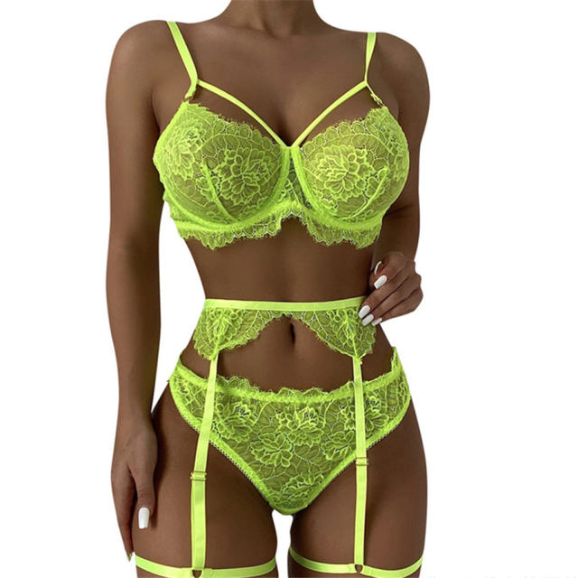 Women Valentines Day Sexy Lingerie Set Wholesale Red Underwear PQ0447