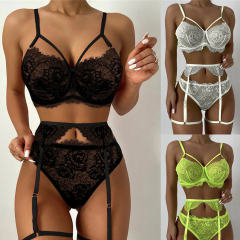 Women Valentines Day Sexy Lingerie Set Wholesale Red Underwear PQ0447