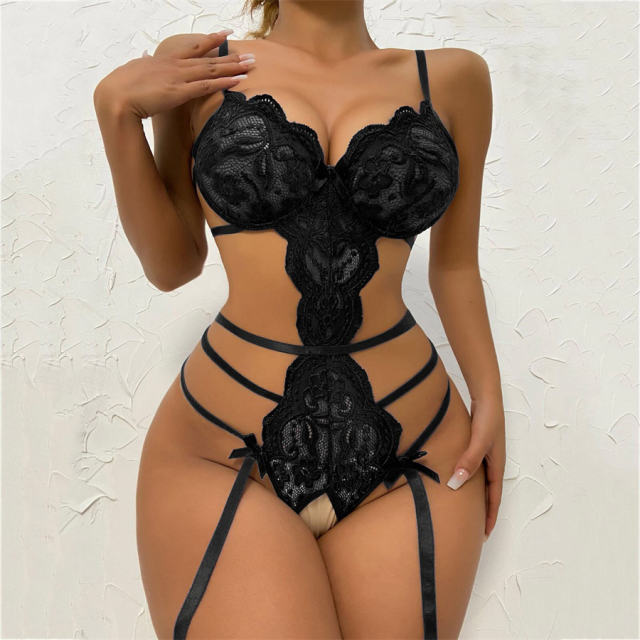 Women Valentines Day Teddies Lingerie Wholesale Sexy Underwear PQ0821