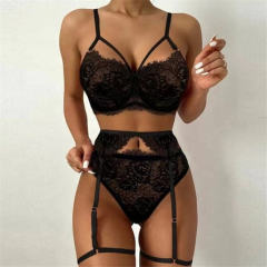 Women Valentines Day Sexy Lingerie Set Wholesale Red Underwear PQ0447
