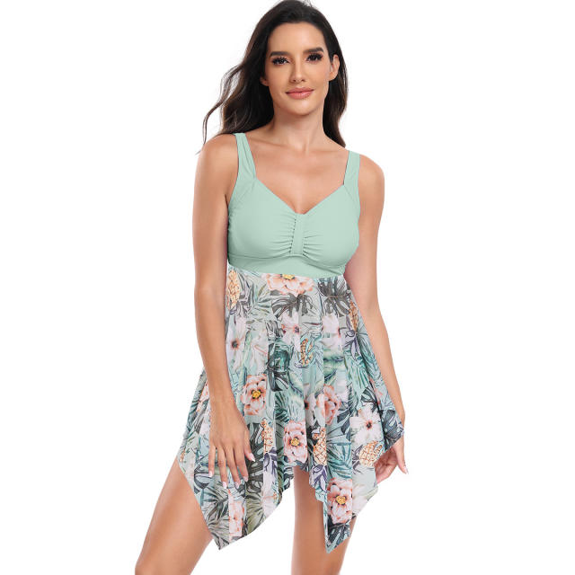 Fruit Printed Swim Wear Women Sexy Pineapple Swimwear Bathing Suit PQ24078