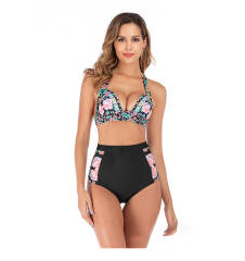 Wholesale Women Floral Bikinis Push Up Swimwear Sexy Beachwear PQ-FRW-02B