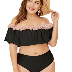 Wholesale Women Floral Bikinis Plus Size Swimwear Sexy Beachwear PQ38489