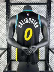 Tyrese Haliburton Fan Apparel Indiana Pacers City Edition Basketball Kits PQ-TH020