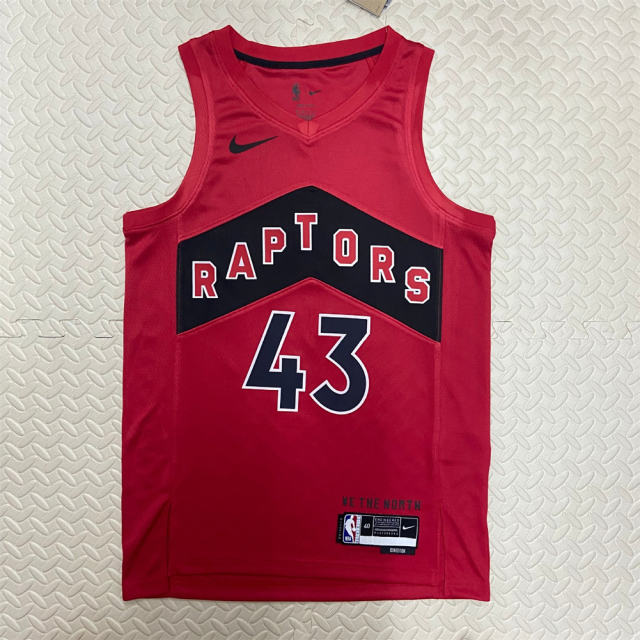 2023 Scottie Barnes Fan Apparel Kits Toronto Raptors Basketball Jersey PQ-TR002