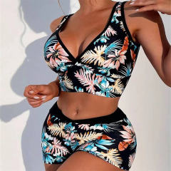 Wholesale Women Tank Tops Bikinis Sexy Beachwear Push Up Swimwear PQ2406