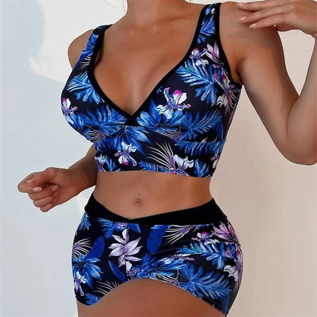 Wholesale Women Tank Tops Bikinis Sexy Beachwear Push Up Swimwear PQ2406