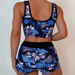 Wholesale Women Tank Tops Bikinis Sexy Beachwear Push Up Swimwear PQ2406