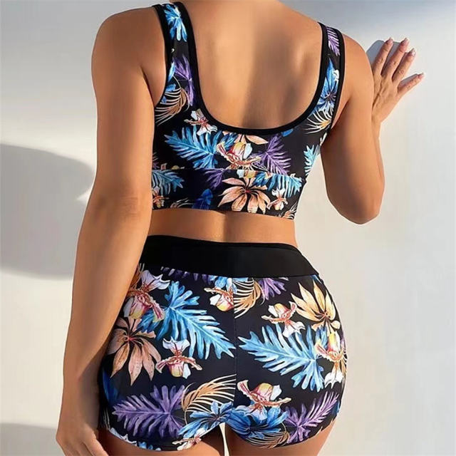 Wholesale Women Tank Tops Bikinis Sexy Beachwear Push Up Swimwear PQ2406