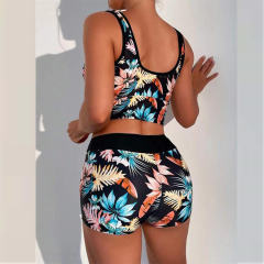 Wholesale Women Tank Tops Bikinis Sexy Beachwear Push Up Swimwear PQ2406