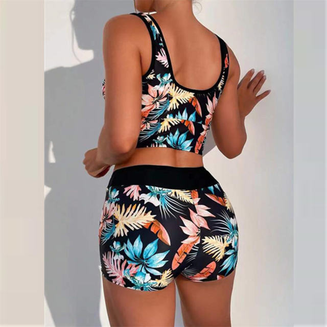 Wholesale Women Tank Tops Bikinis Sexy Beachwear Push Up Swimwear PQ2406