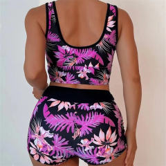 Wholesale Women Tank Tops Bikinis Sexy Beachwear Push Up Swimwear PQ2406