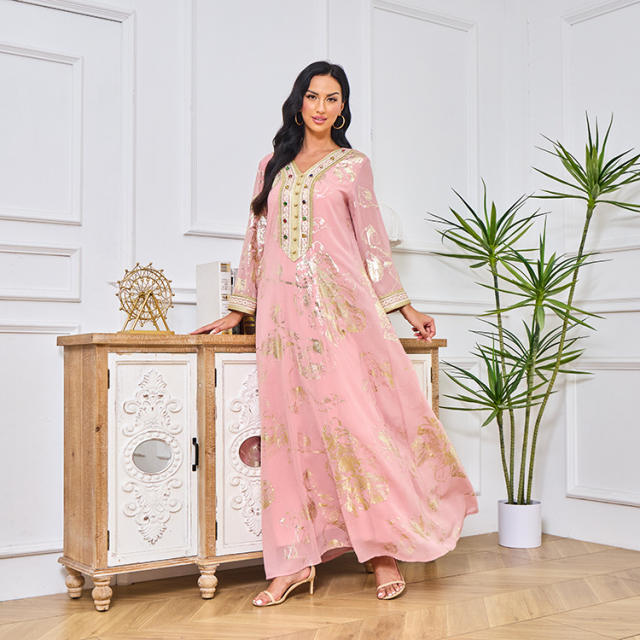 Muslim Robe Cocktail Dress For Women Dubai Evening Dresses PQ-MT085