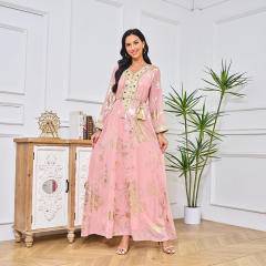 Muslim Robe Cocktail Dress For Women Dubai Evening Dresses PQ-MT085