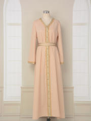 Muslim Robe Dubai Evening Dresses Cocktail Dress For Women PQ-MT089