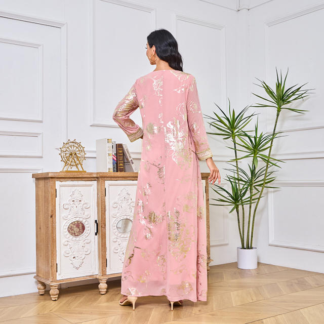 Muslim Robe Cocktail Dress For Women Dubai Evening Dresses PQ-MT085