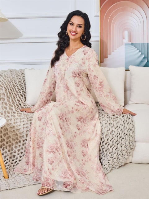 Arabs Robe Muslim Evening Dresses Wholesale Women Dress PQ-MT137