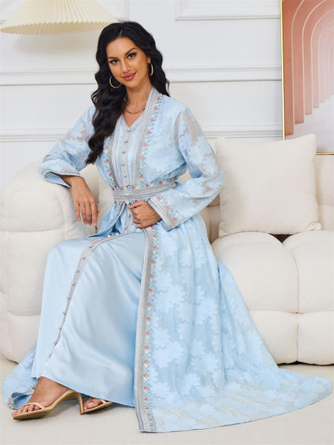Arabs Robe Muslim Evening Dresses Wholesale Dress For Women PQ-MT073